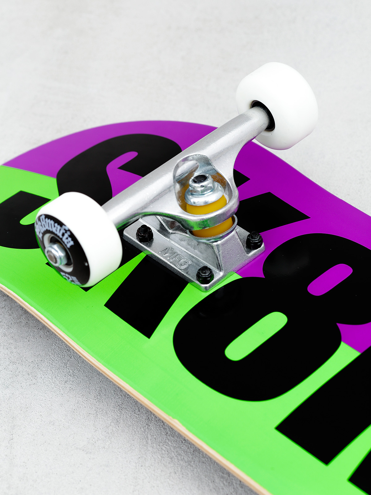 Deskorolka Sk8Mafia Og Logo Split (purple/green)