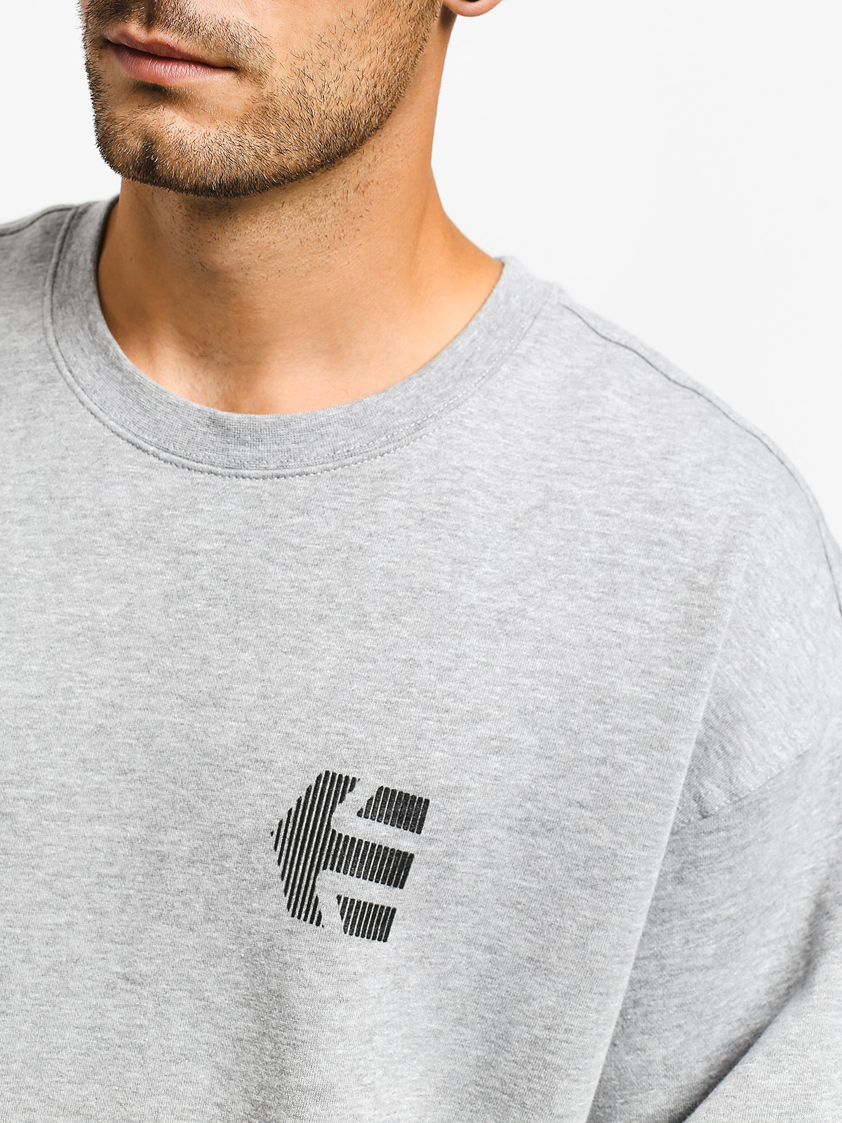 Bluza Etnies Team Crew (grey/heather)