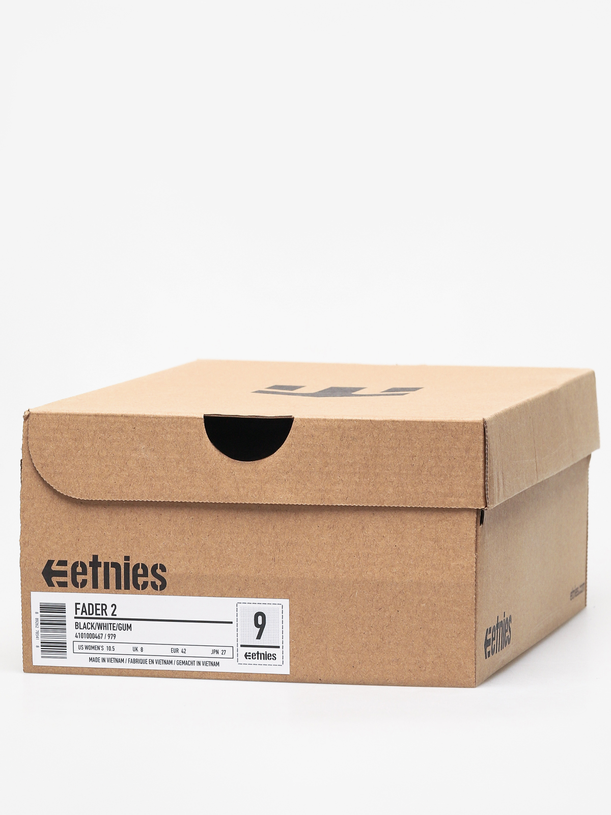 Buty Etnies Fader 2 (black/white/gum)
