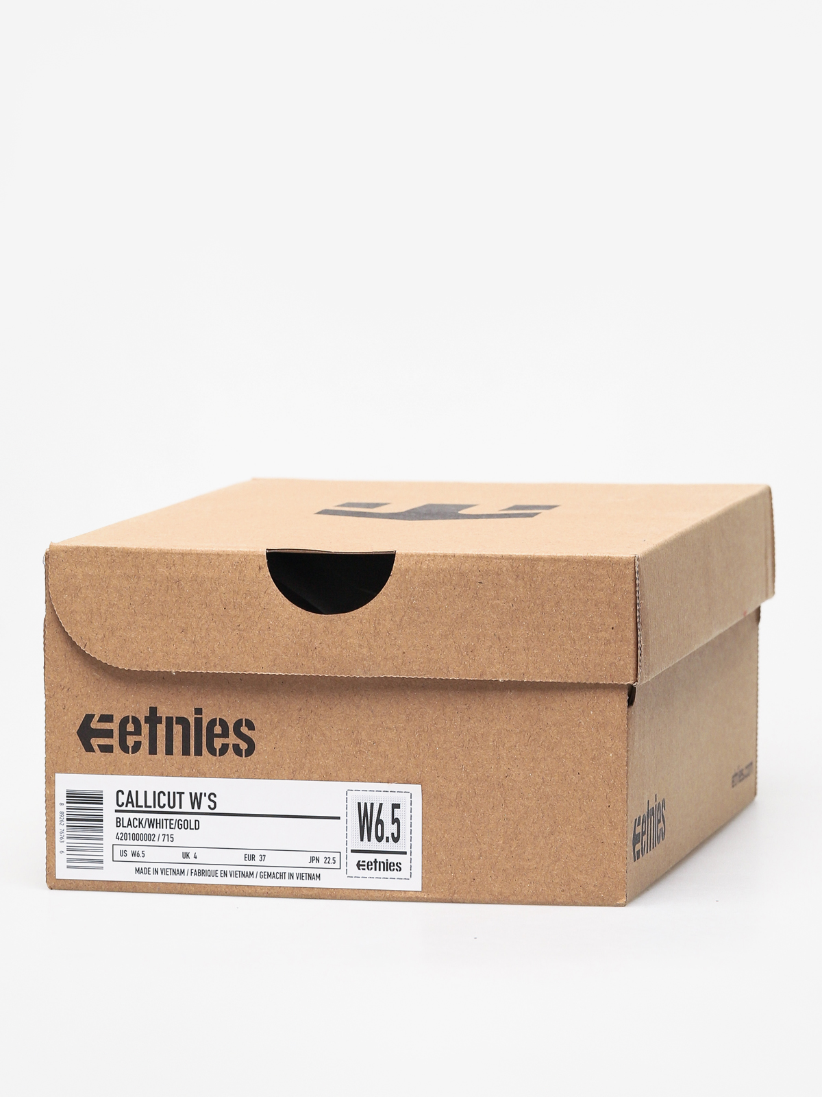 Buty Etnies Callicut Wmn (black/white/gold)