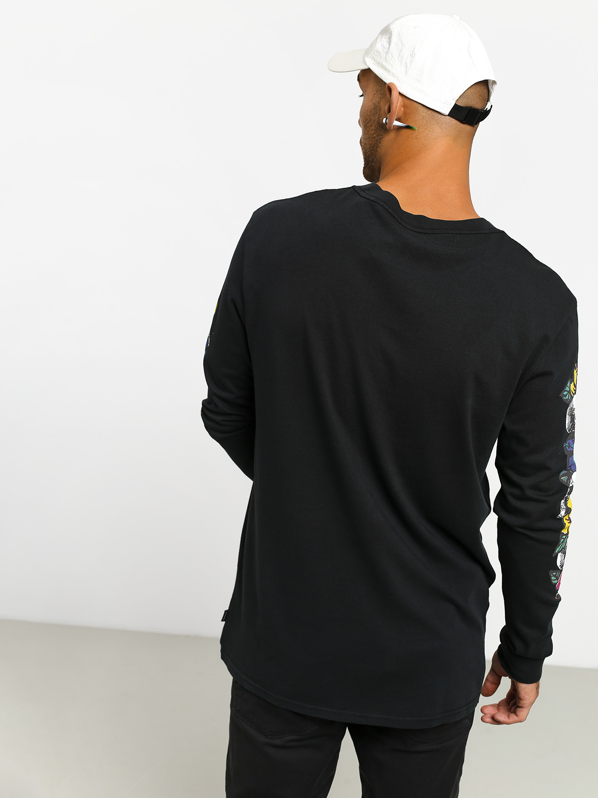 Longsleeve Quiksilver Og Skull Chain (black)