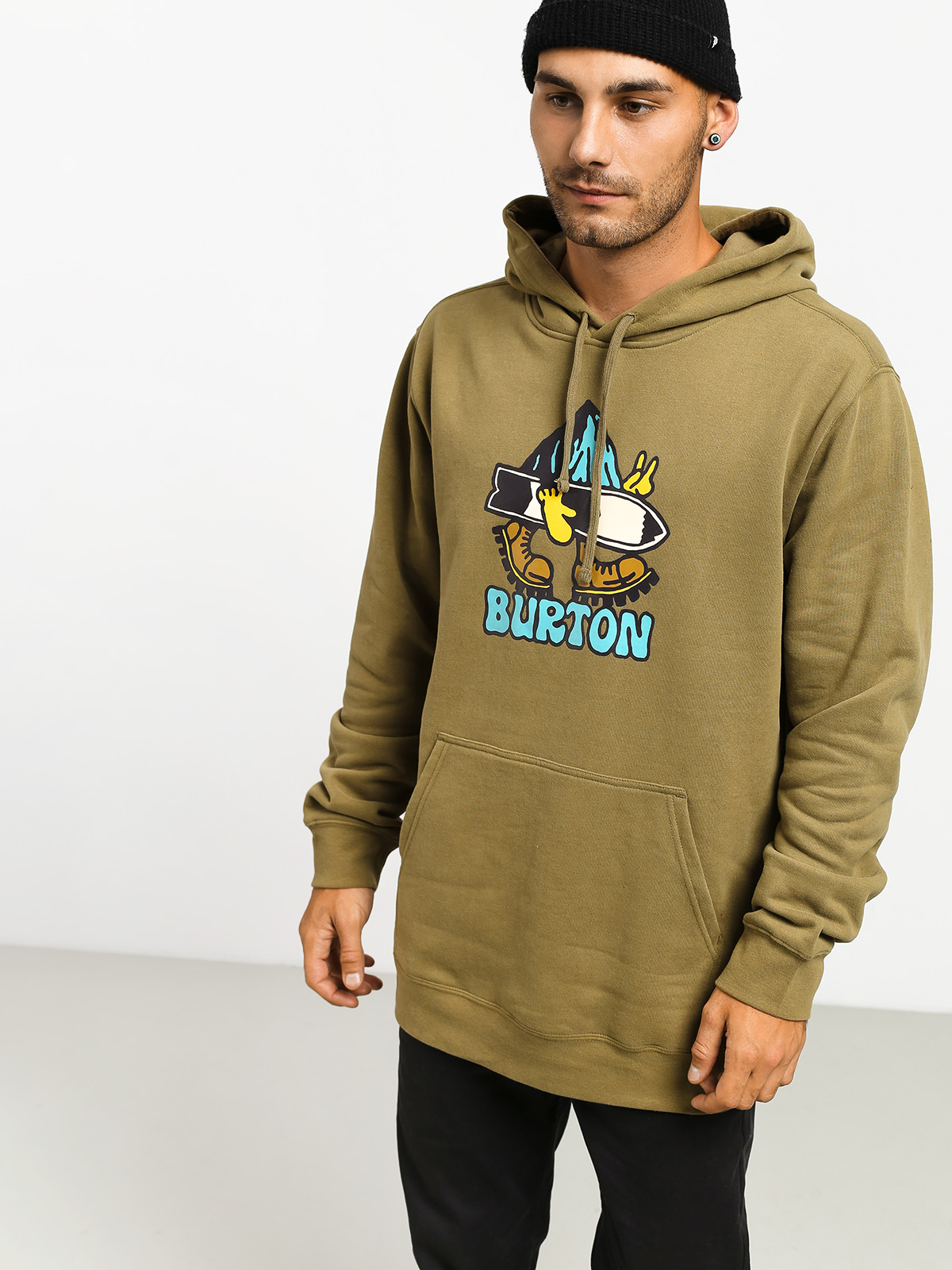 Bluza z kapturem Burton Lorid HD (martini olive)