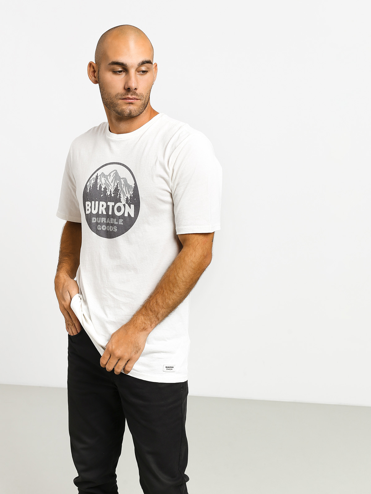 T-shirt Burton Taproot Frnt (stout white)