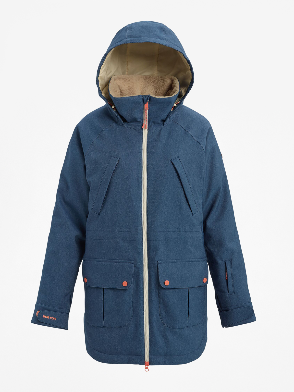 Damska Kurtka snowboardowa Burton Prws Str Dnjk (light denim)