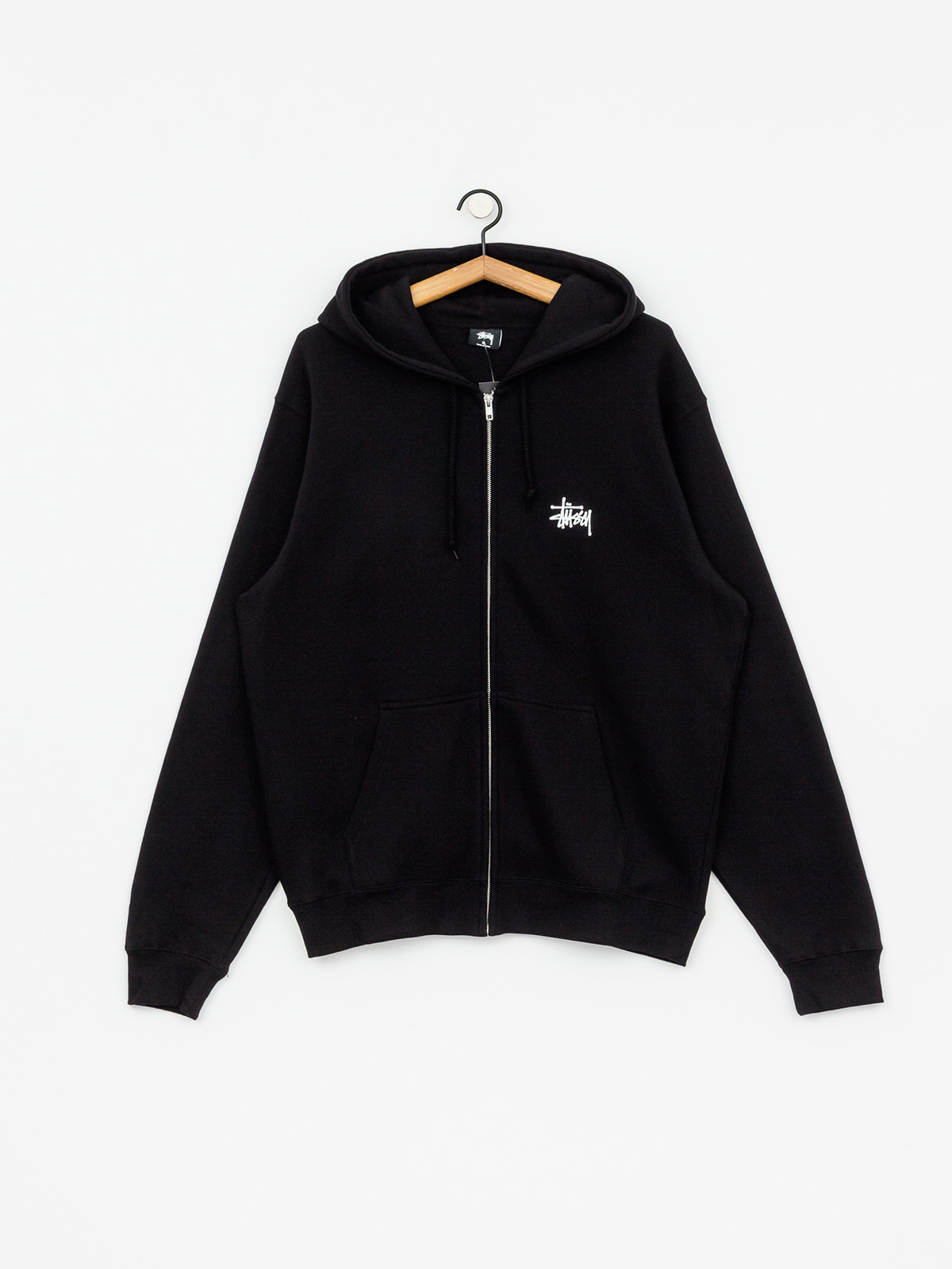 Bluza z kapturem Stussy Basic Stussy ZHD (black)