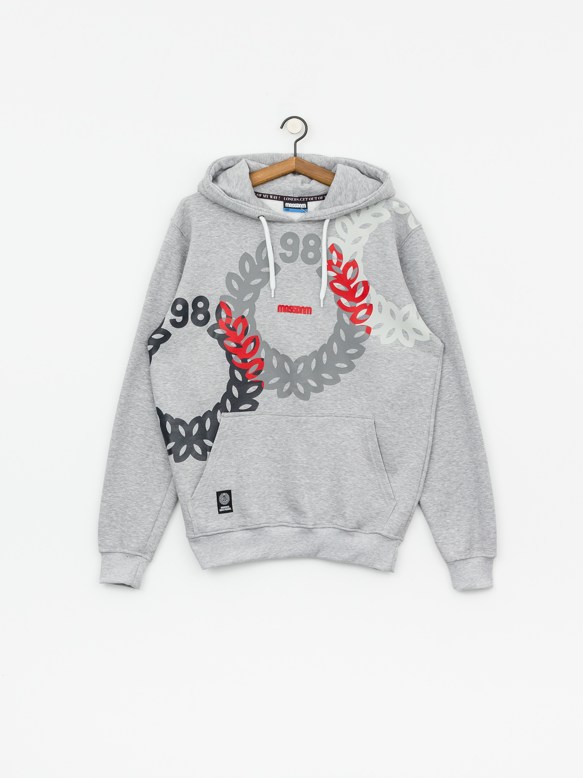 Bluza z kapturem MassDnm Jam HD (light heather grey)