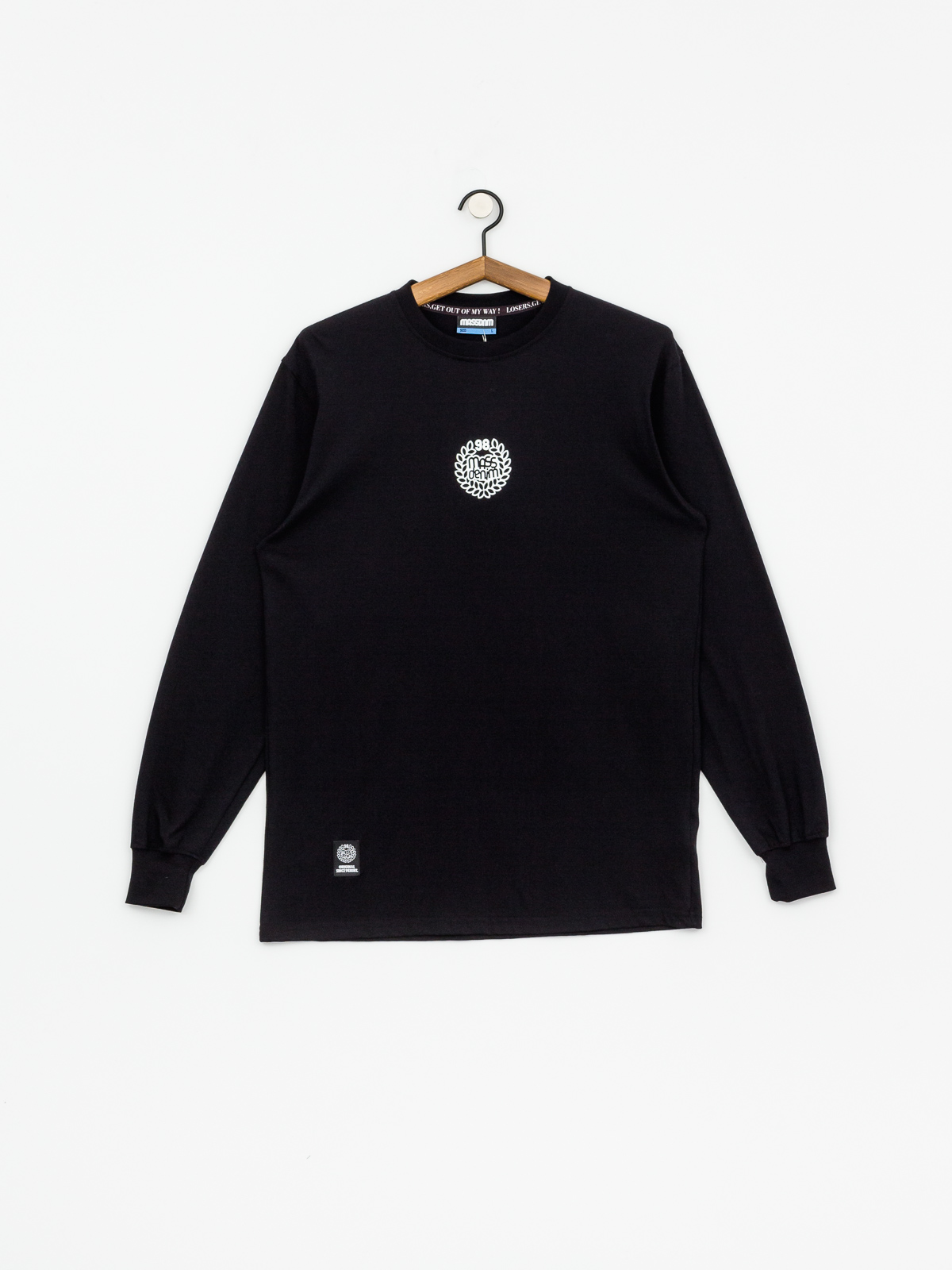 Longsleeve MassDnm Base Small Logo (black)