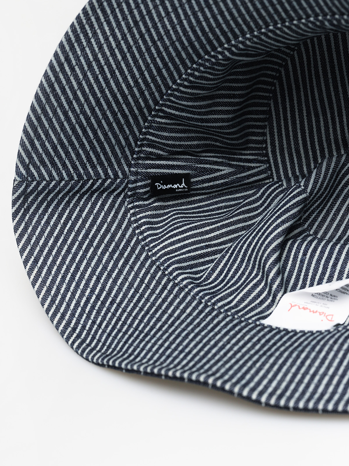 Kapelusz Diamond Supply Co. Woodland Striped Bucket (navy)