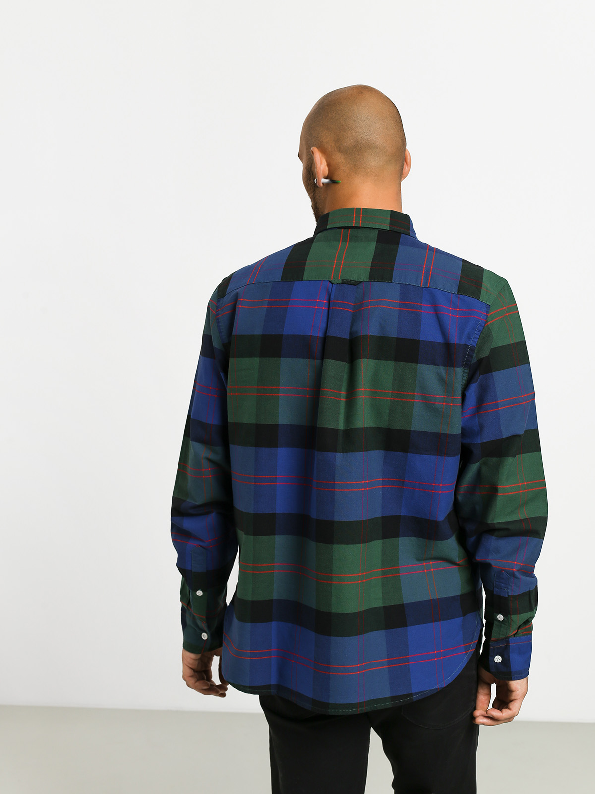 Koszula Stussy Classic Oxford (green plaid)