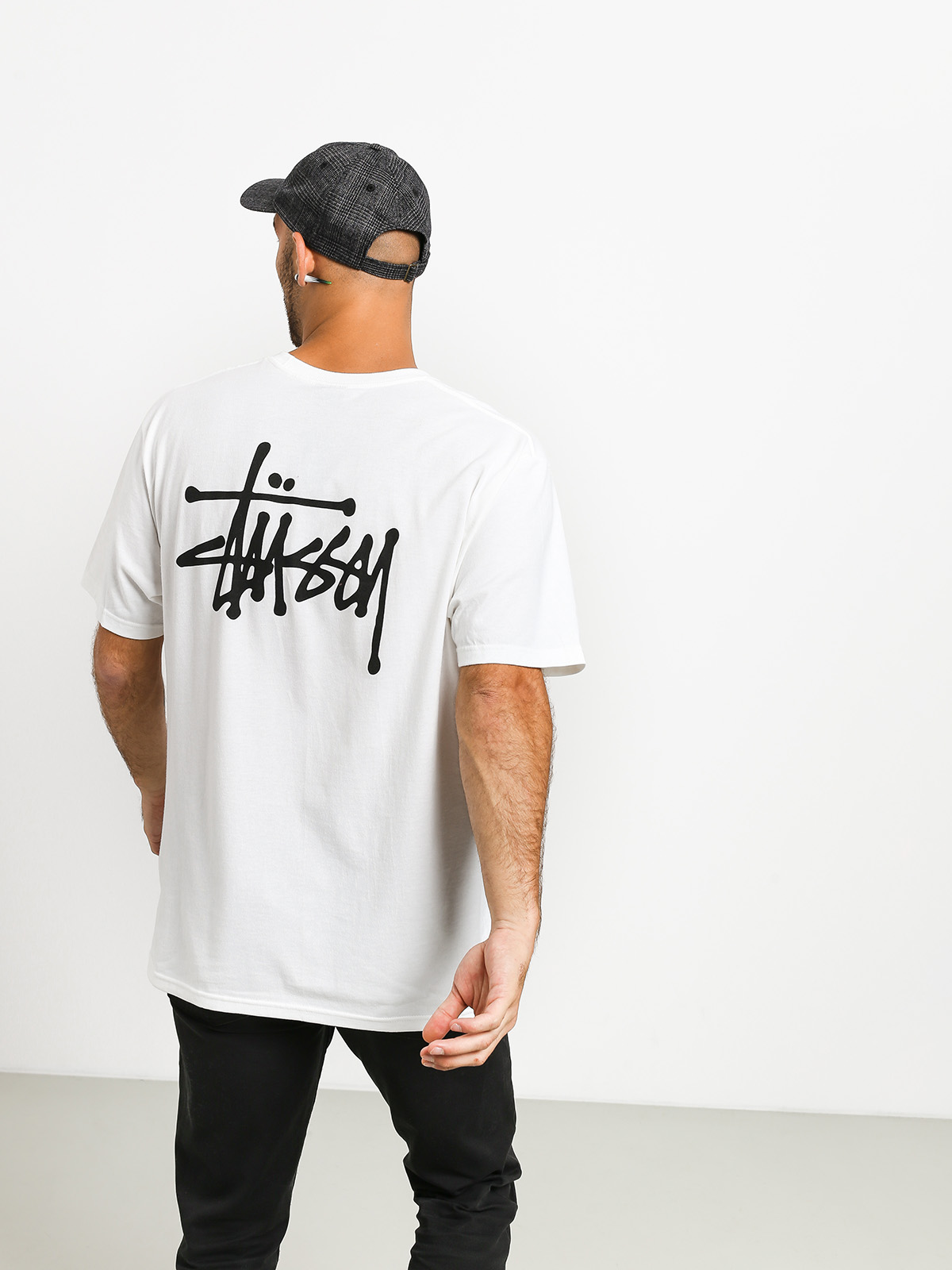 T-shirt Stussy Basic Stussy (white)