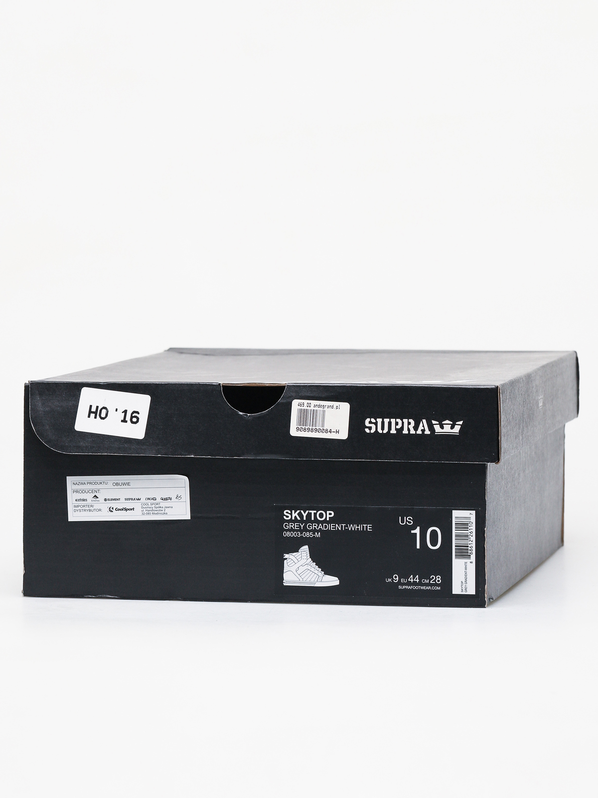 Buty Supra Skytop (grey gradient white)