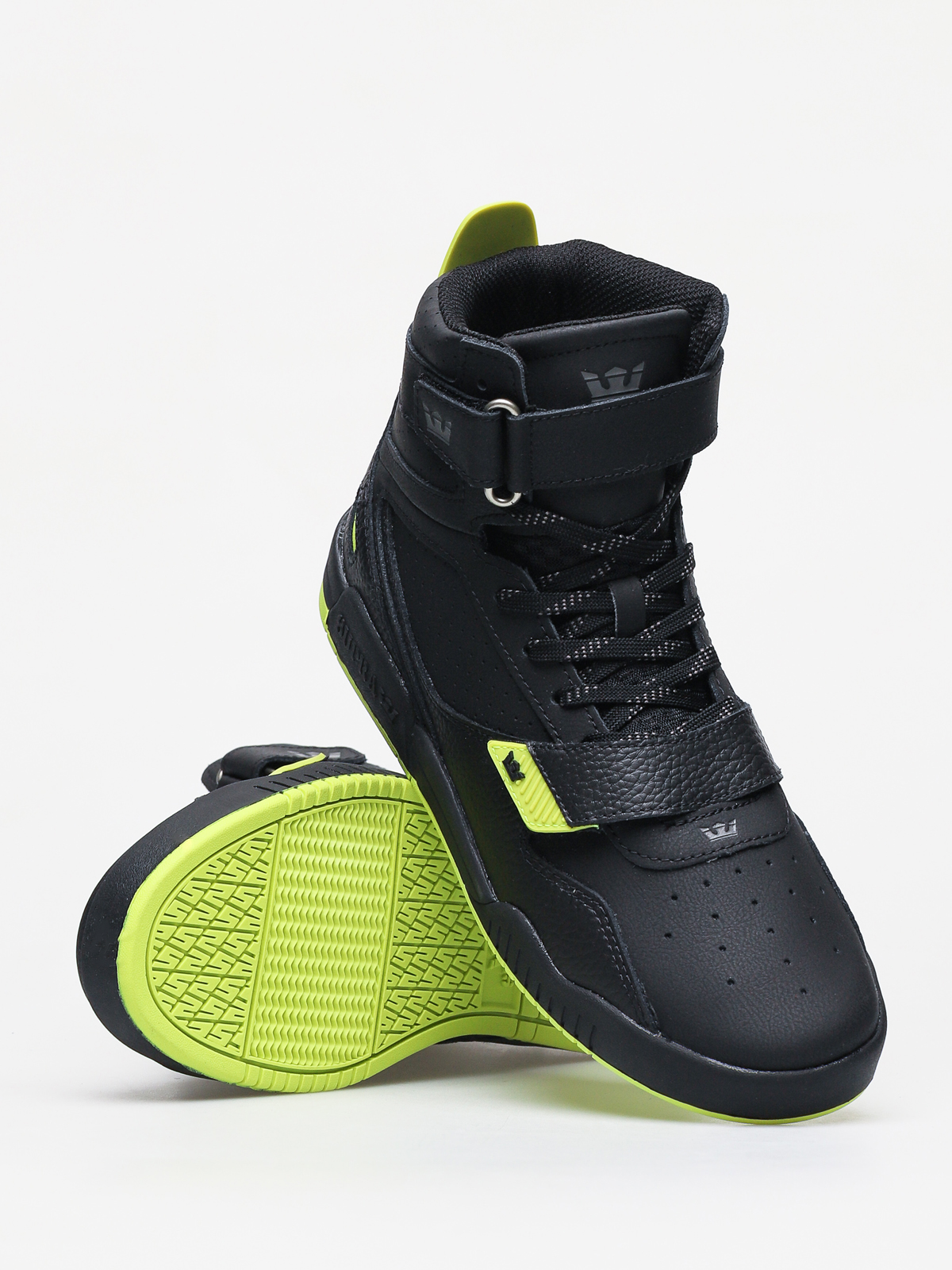 Buty Supra Breaker (black/lime black)