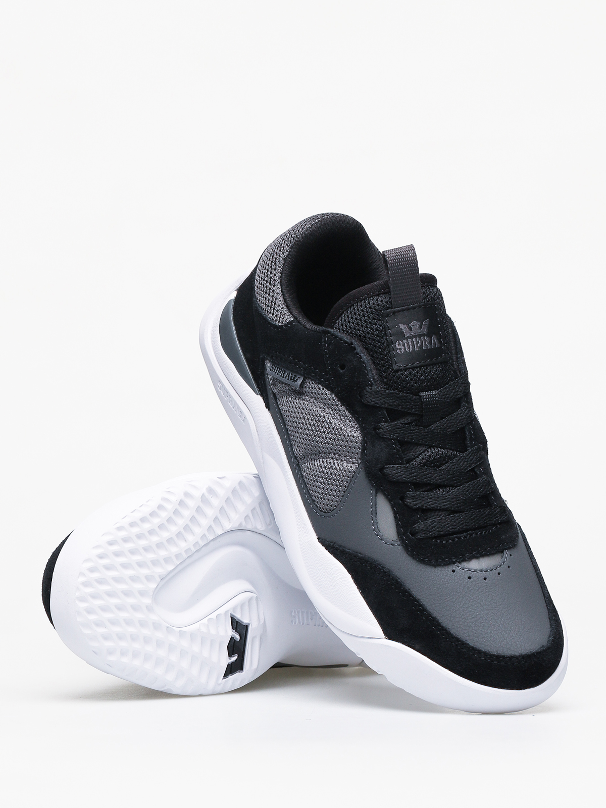 Buty Supra Pecos (black/dk grey white)