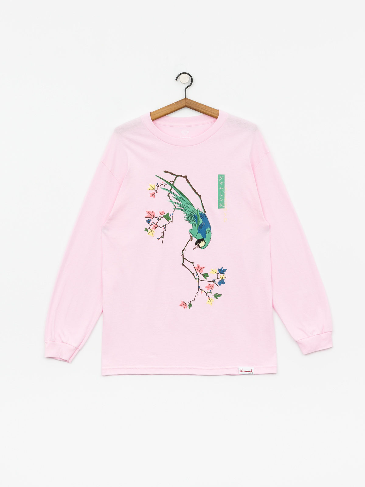 Longsleeve Diamond Supply Co. Perched (pink)