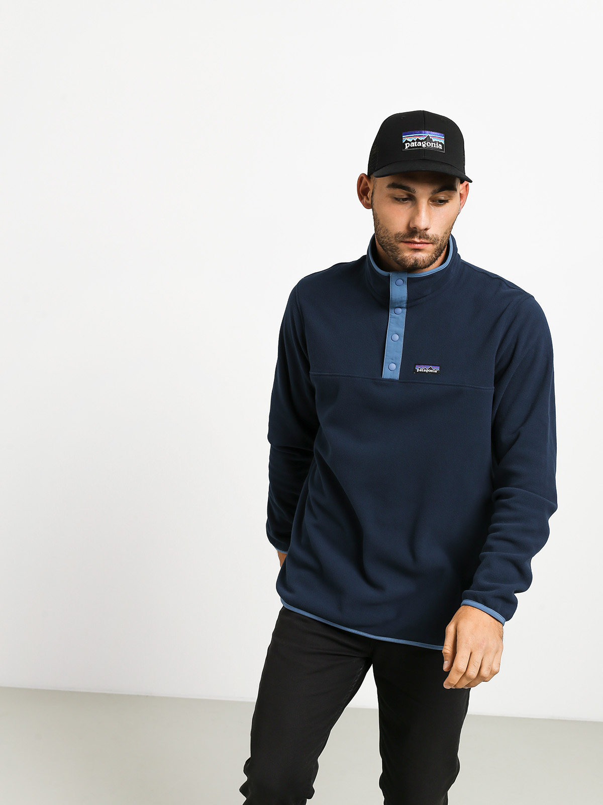 Męski Polar Patagonia Micro D Snap T (new navy)