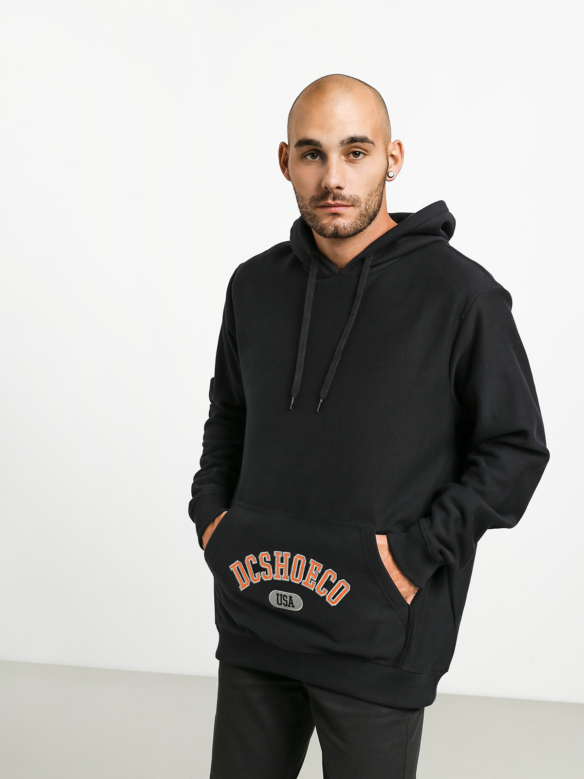 Bluza z kapturem DC Arched HD (black)