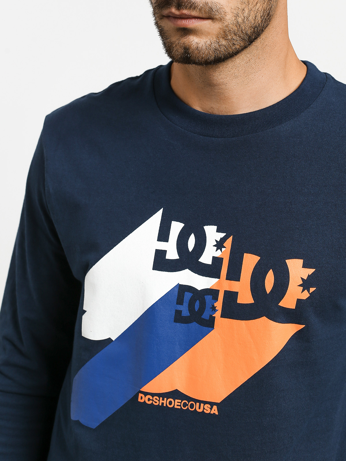 Longsleeve DC Triple Majestic (black iris)