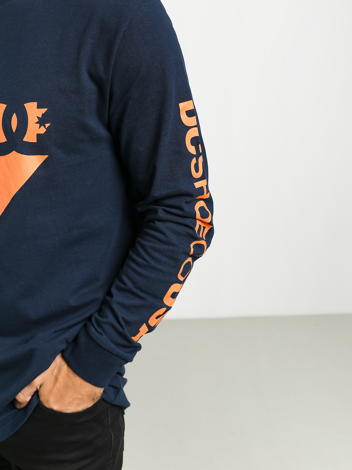 Longsleeve DC Triple Majestic (black iris)