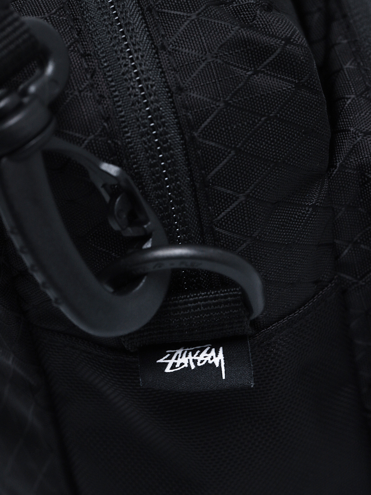 Torba Stussy Diamond Ripstop (black)