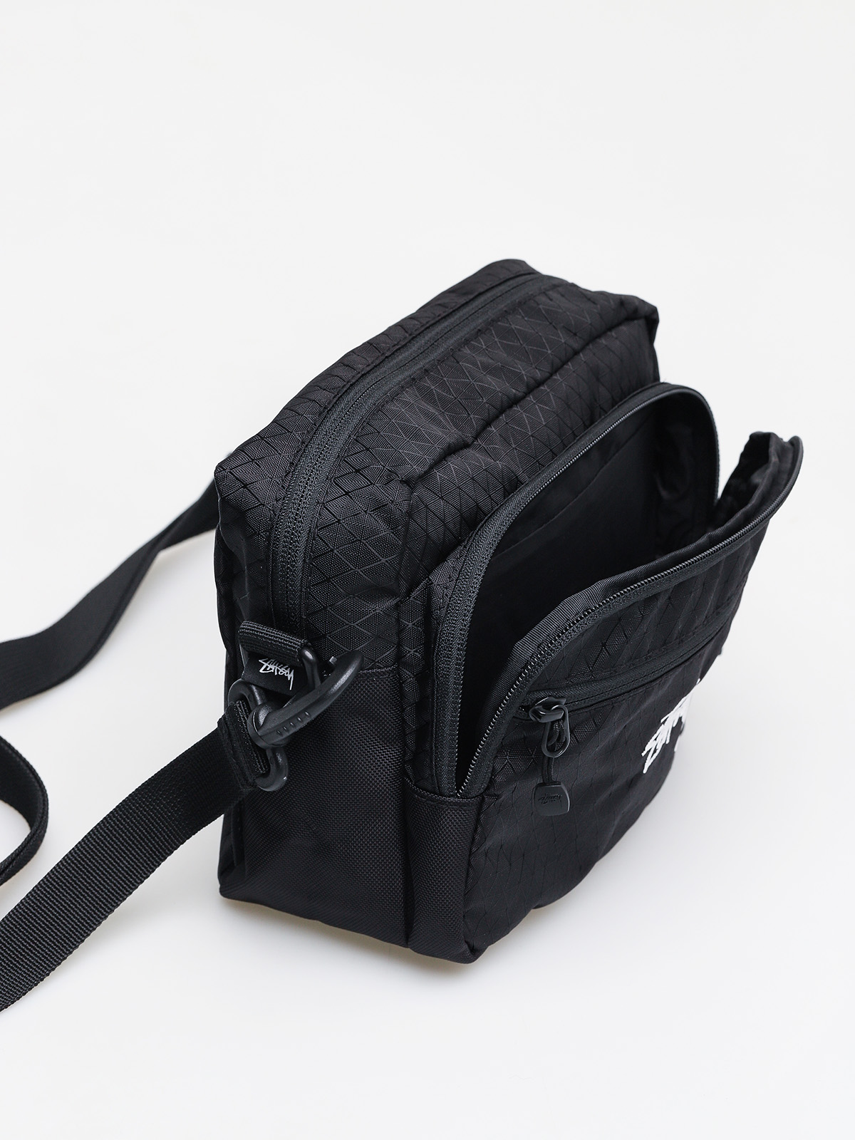 Torba Stussy Diamond Ripstop (black)