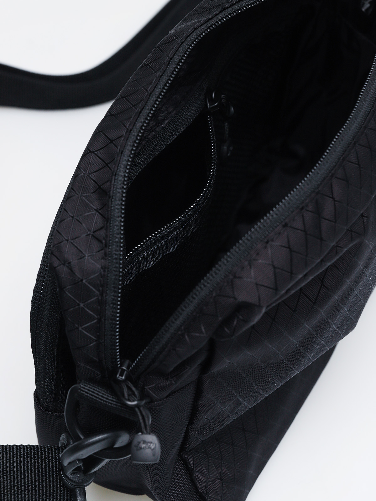 Torba Stussy Diamond Ripstop (black)