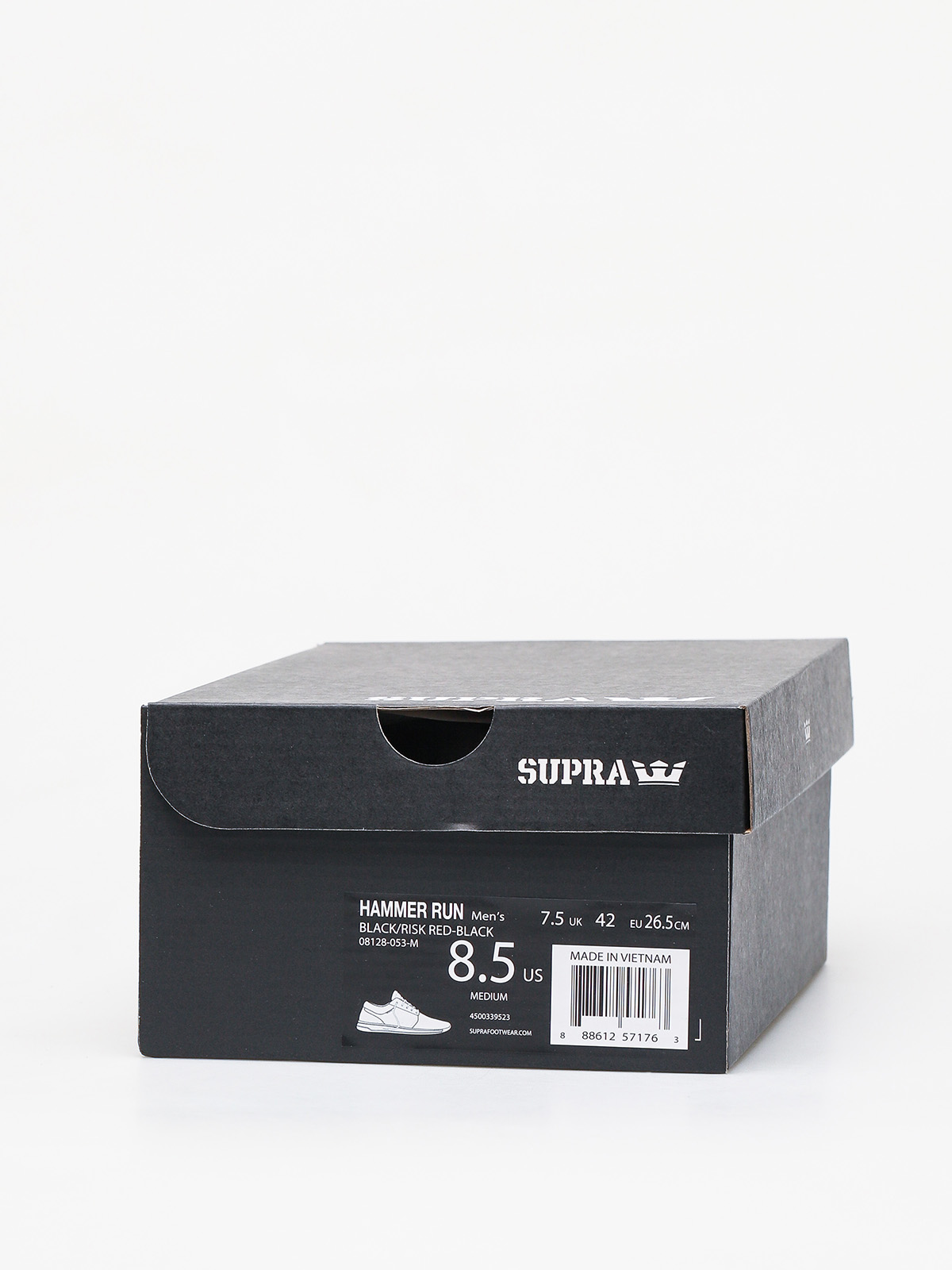 Buty Supra Hammer Run (black/risk red black)