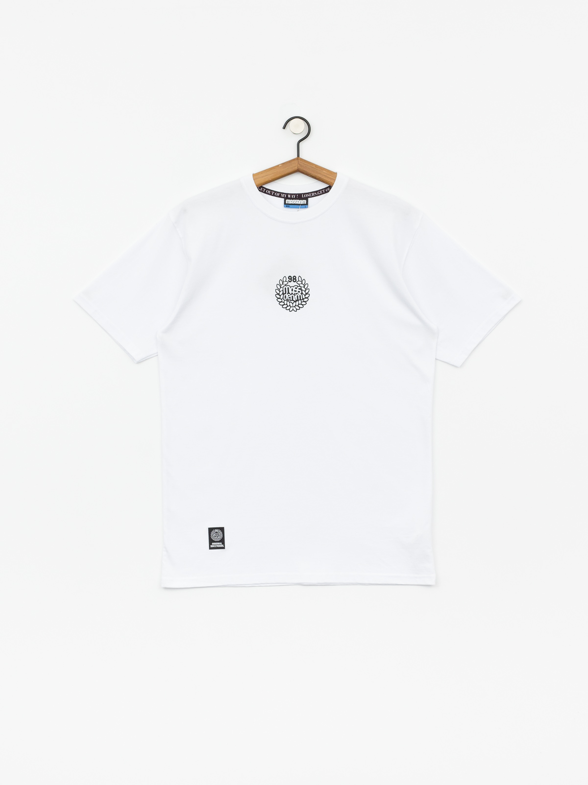 T-shirt MassDnm Base Small Logo (white)