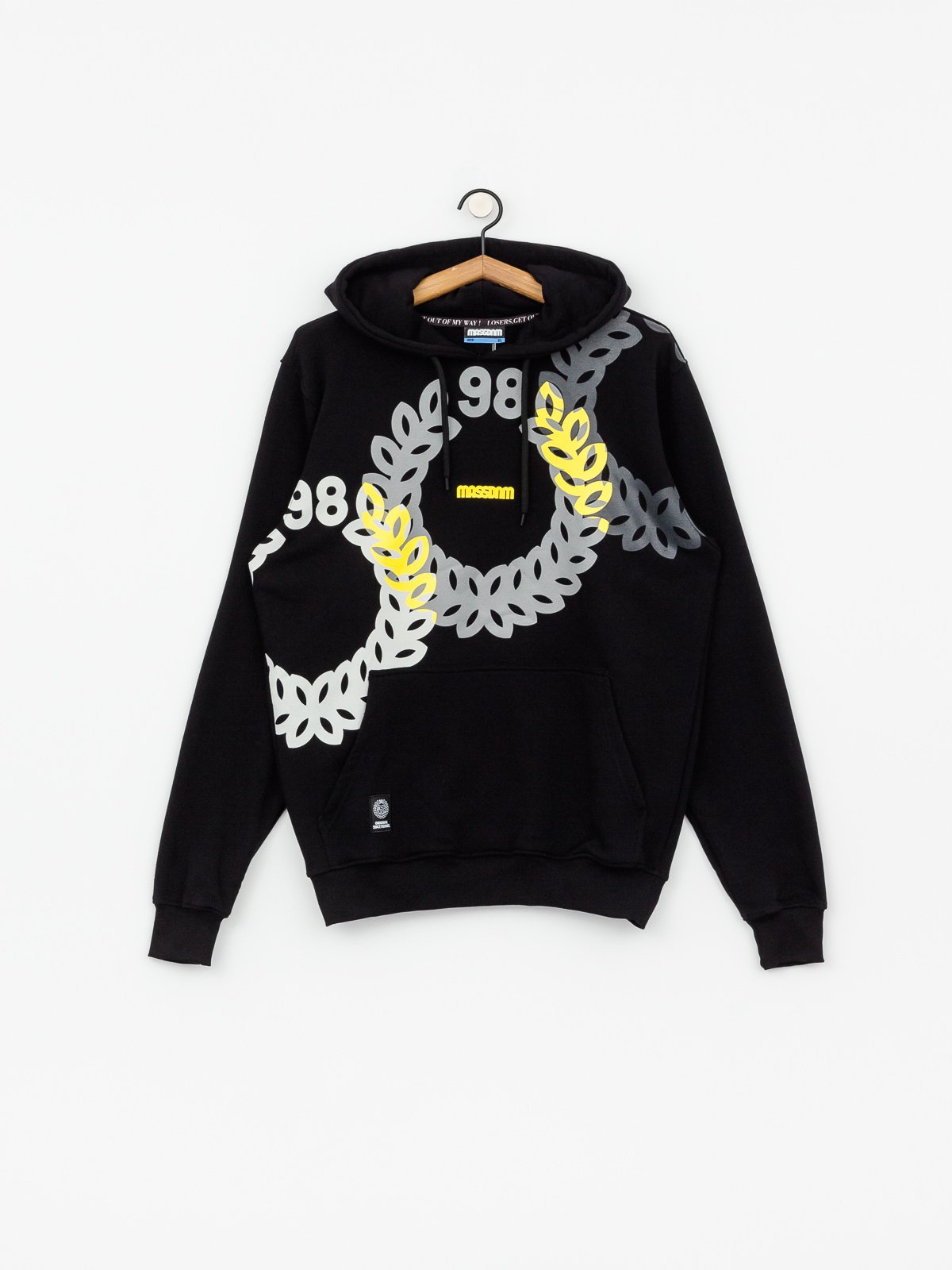 Bluza z kapturem MassDnm Jam HD (black)