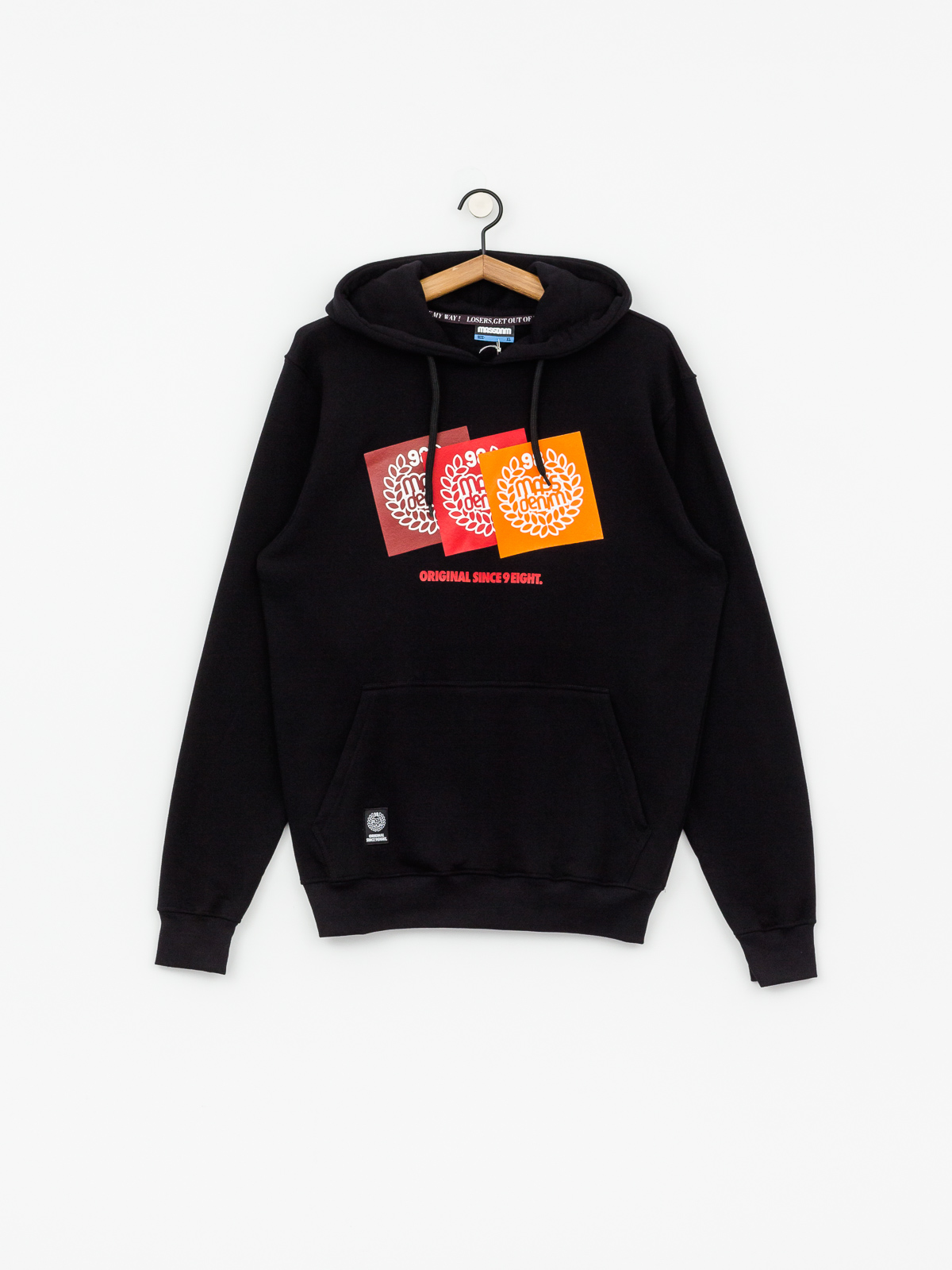 Bluza z kapturem MassDnm Replay HD (black)