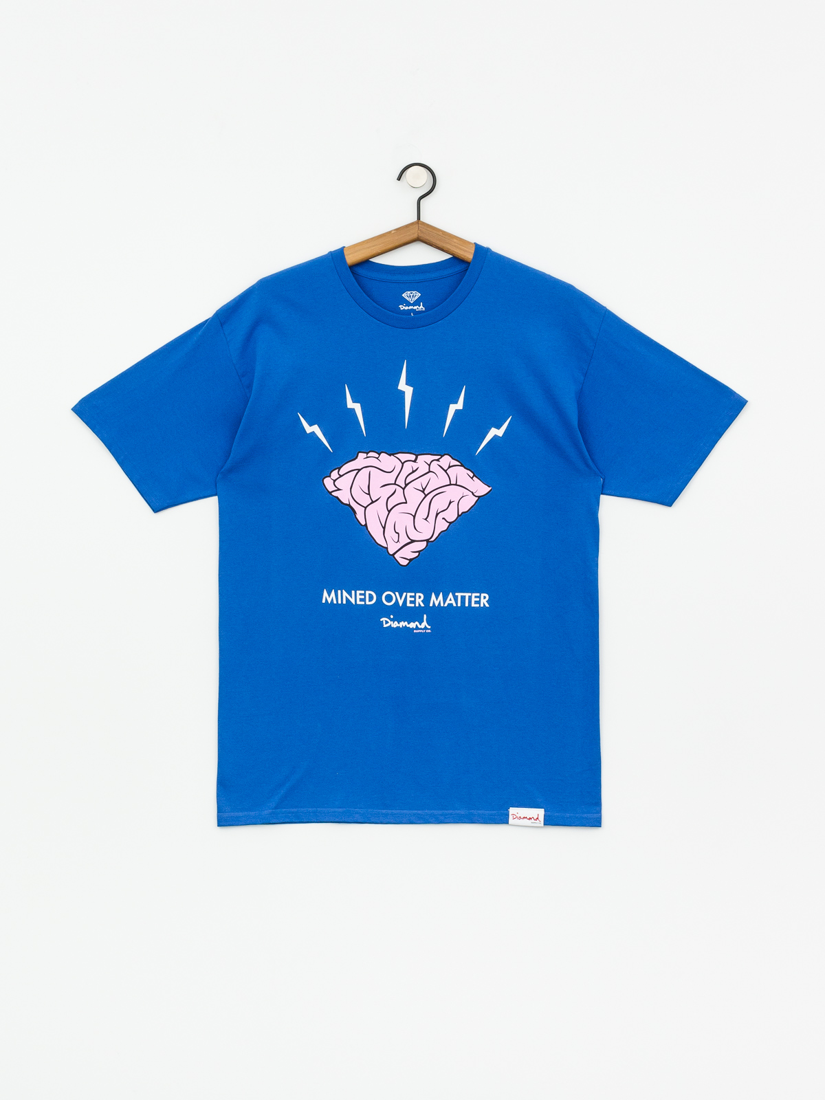 T-shirt Diamond Supply Co. Headstrong (blue)