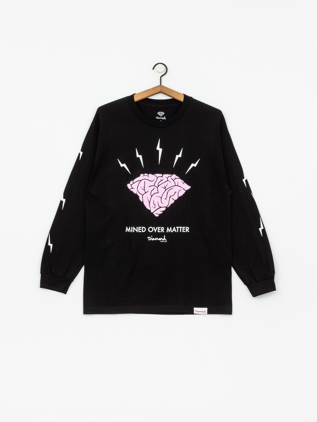 Longsleeve Diamond Supply Co. Headstrong (black)