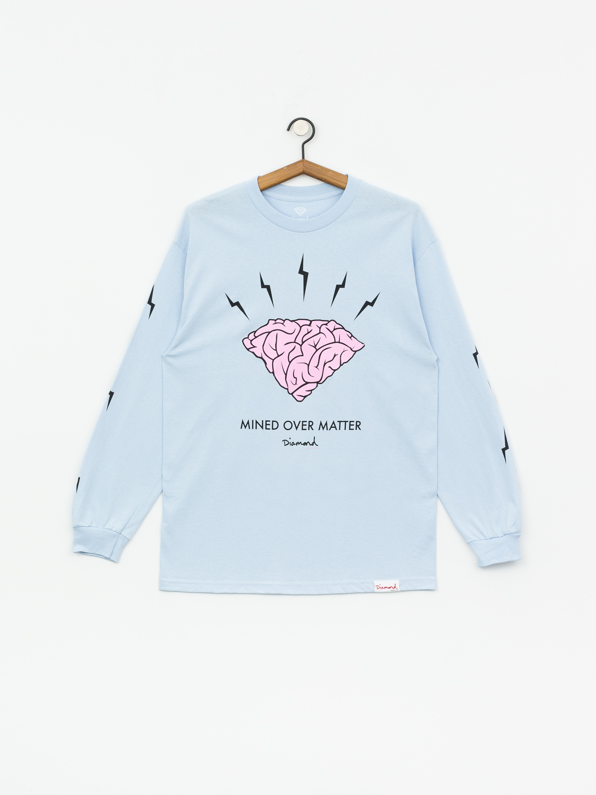 Longsleeve Diamond Supply Co. Headstrong (powder blue)