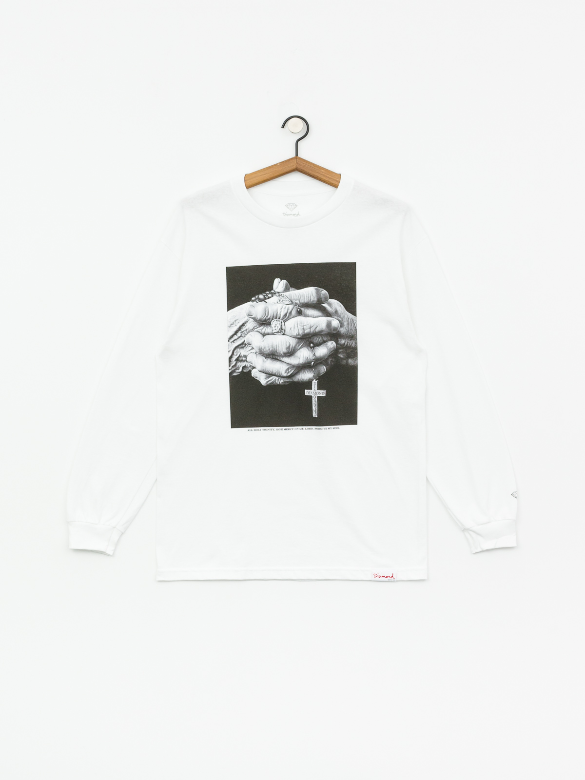 Longsleeve Diamond Supply Co. Mercy (white)