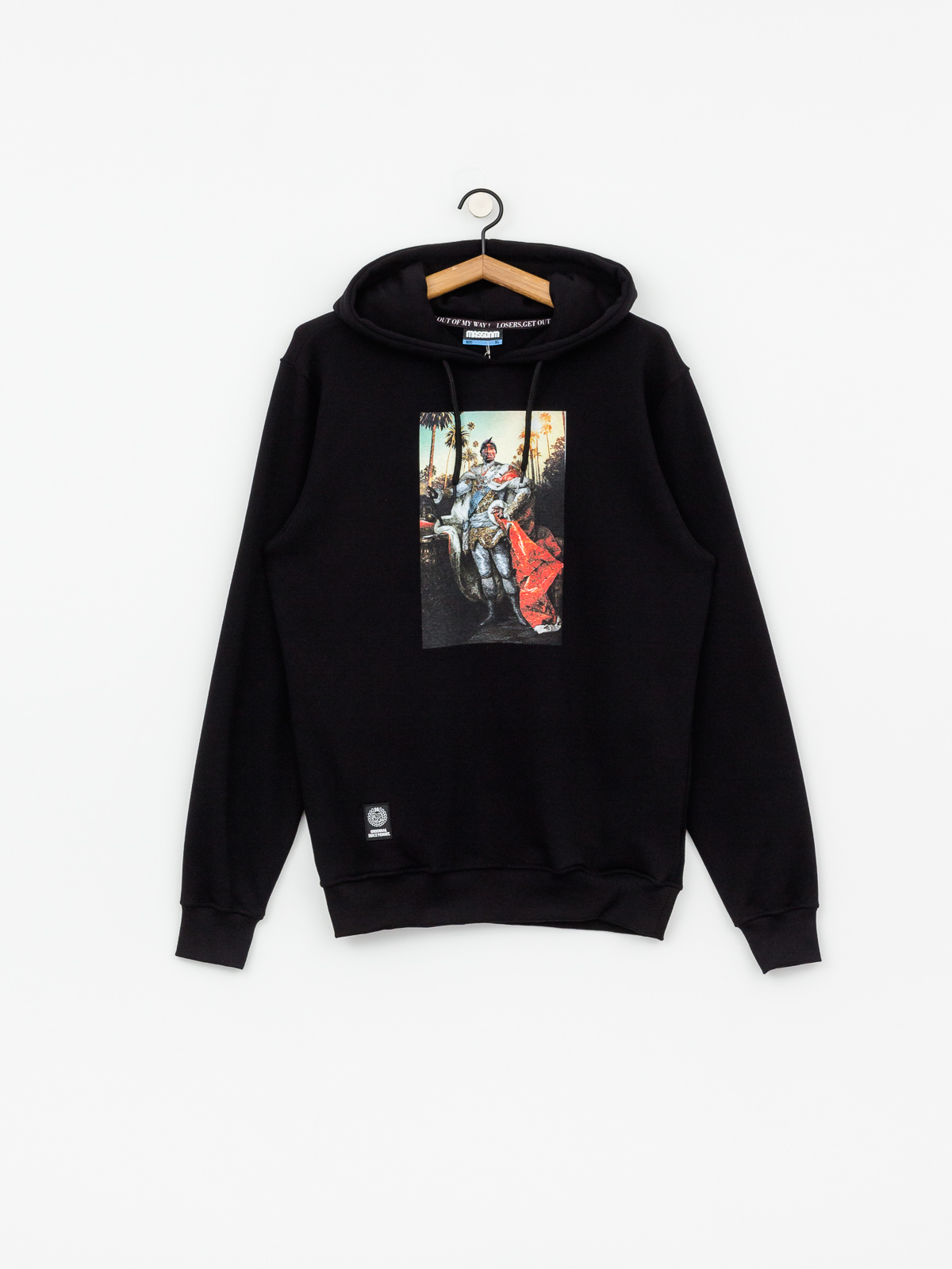 Bluza z kapturem MassDnm Lord Pac HD (black)