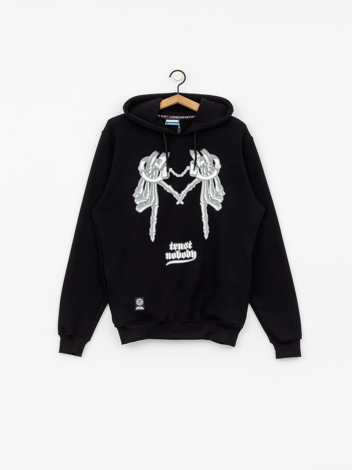 Bluza z kapturem MassDnm Shackles HD (black)