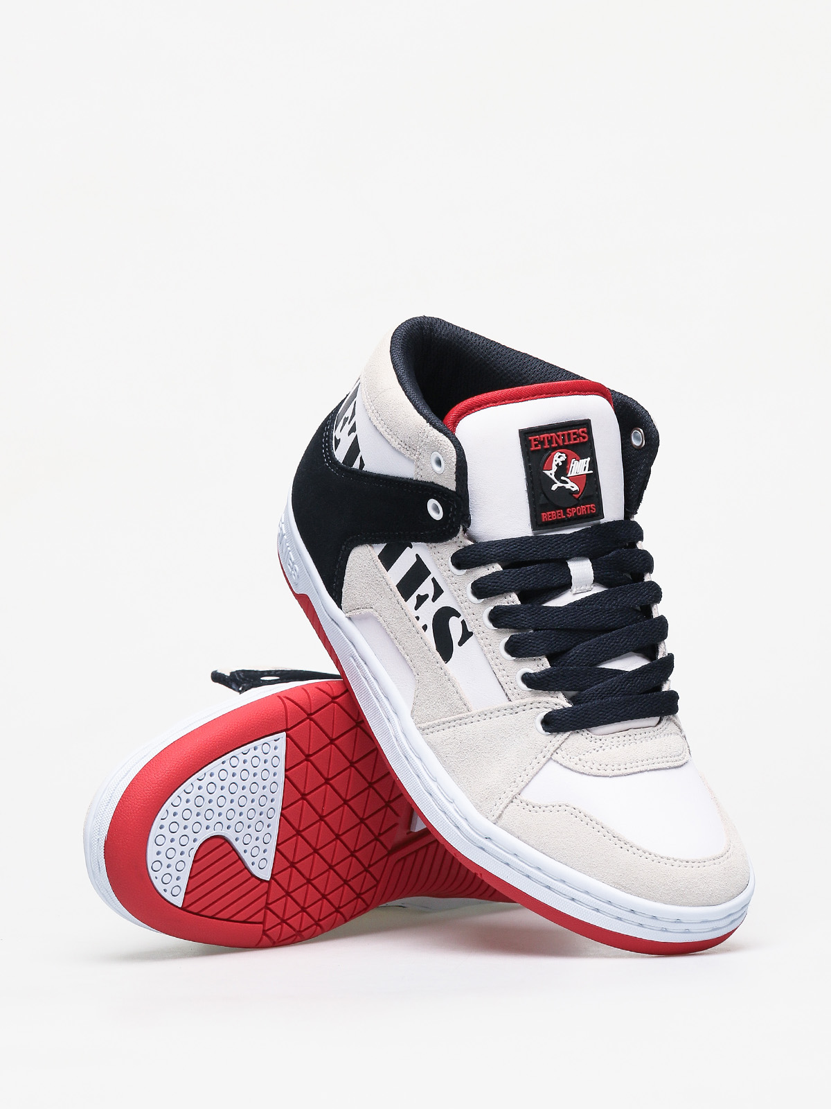 Buty Etnies Mc Rap High (white/navy/red)