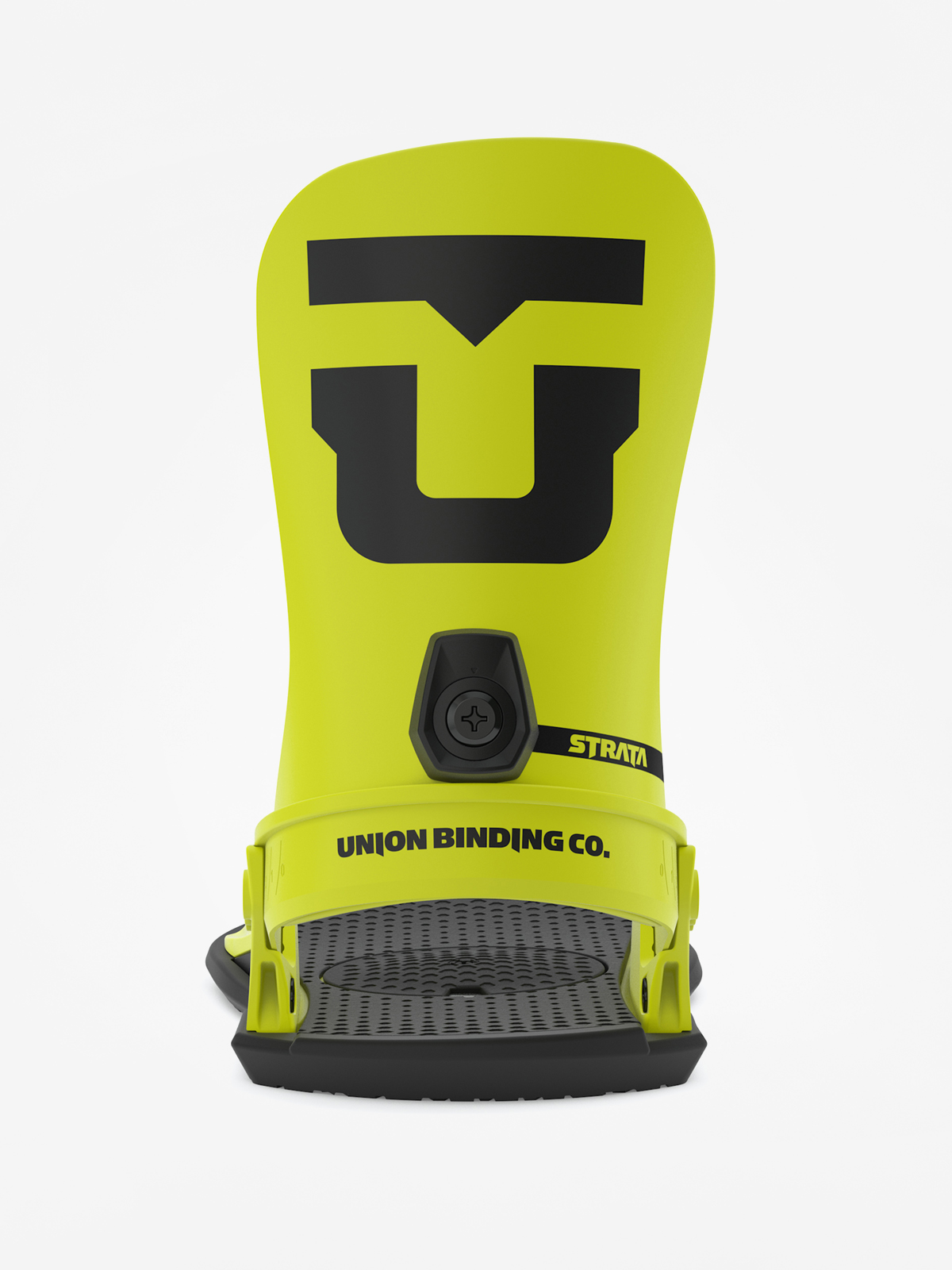 Męskie Wiązania snowboardowe Union Strata (hazard yellow)