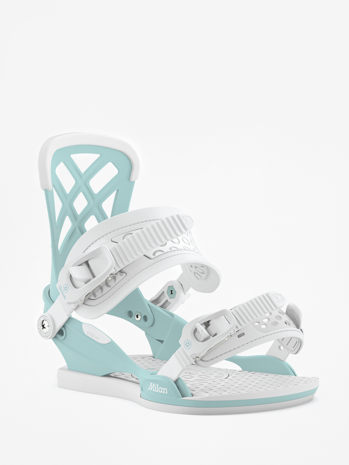 Damskie Wiązania snowboardowe Union Milan (pastel blue)