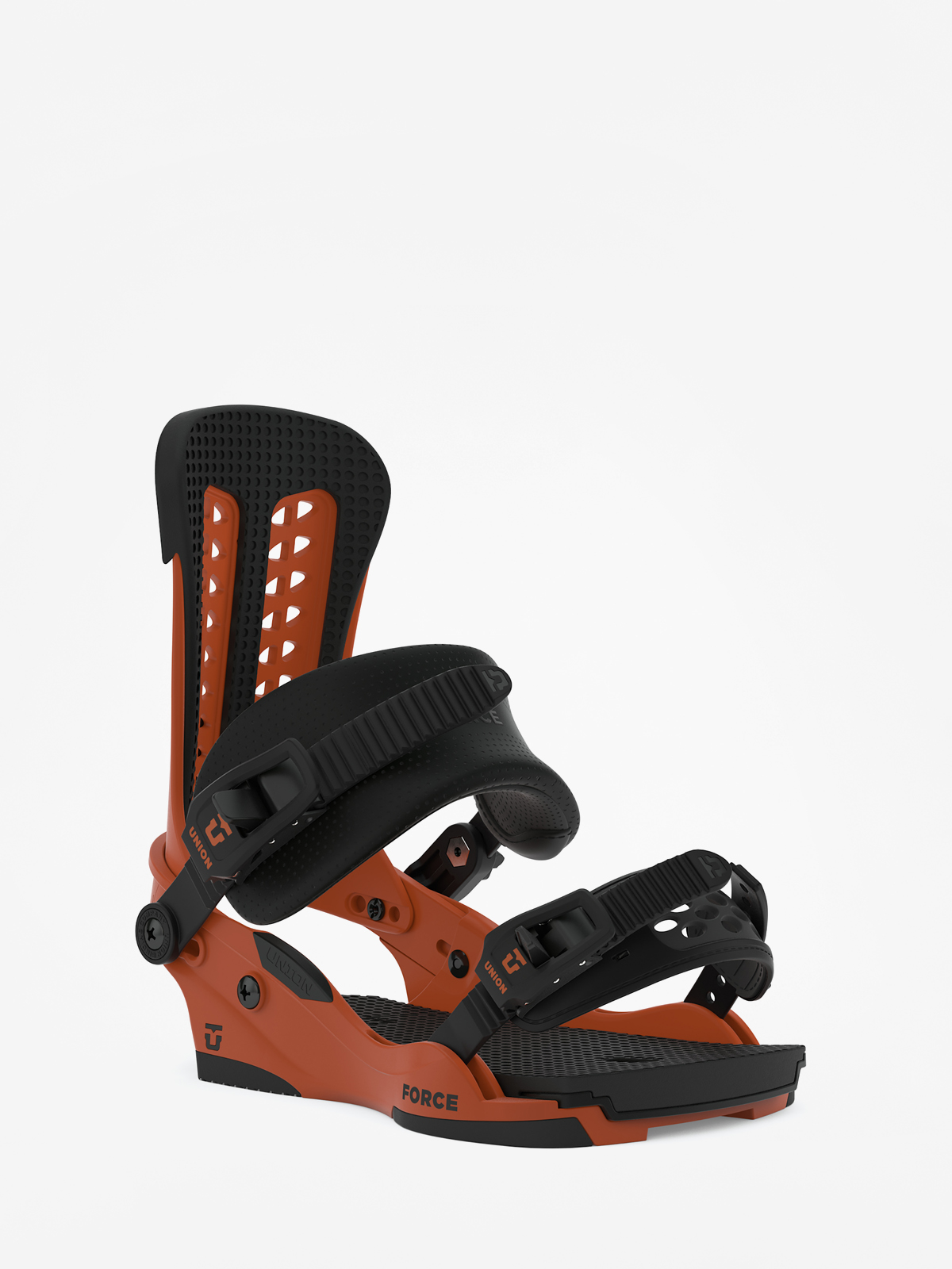 Męskie Wiązania snowboardowe Union Force (burnt orange)