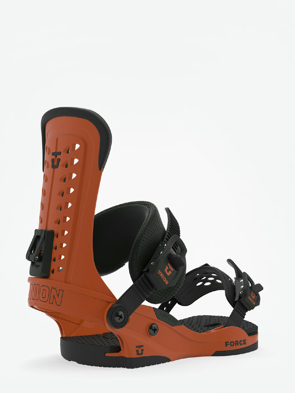 Męskie Wiązania snowboardowe Union Force (burnt orange)