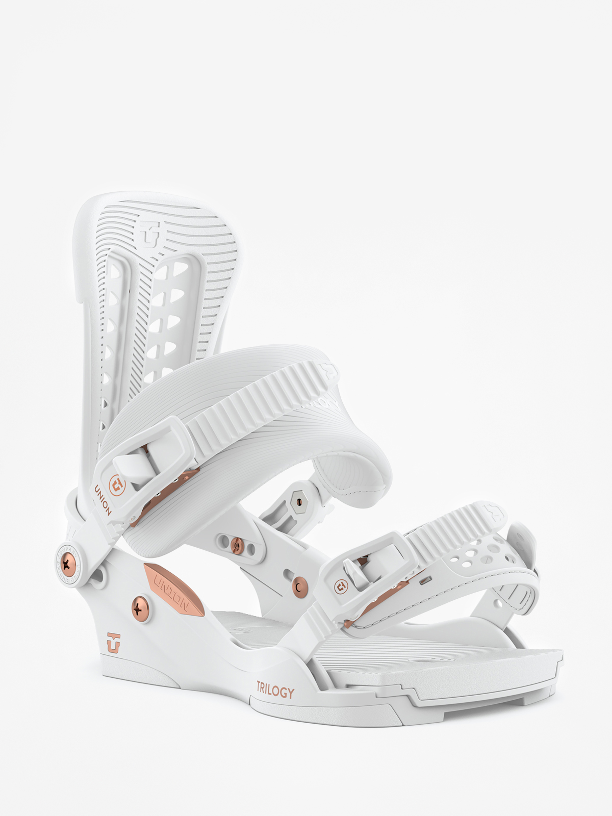 Damskie Wiązania snowboardowe Union Trilogy (white)