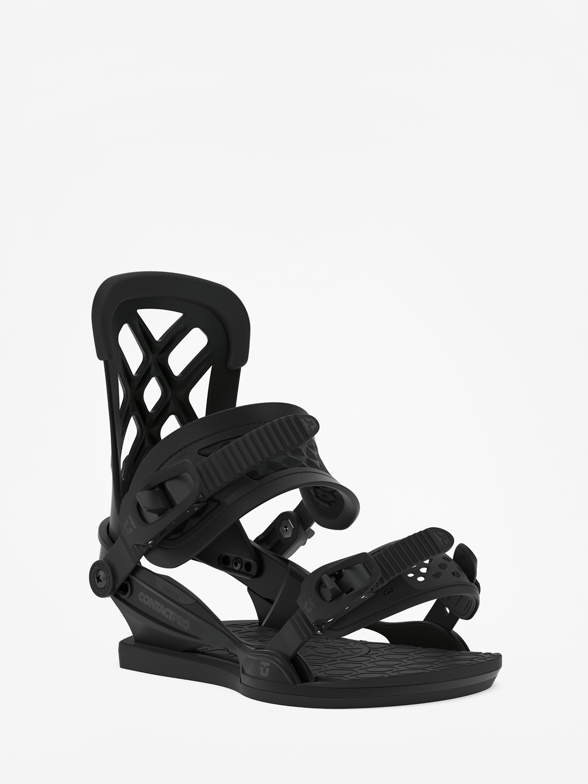 Męskie Wiązania snowboardowe Union Contact Pro (black)