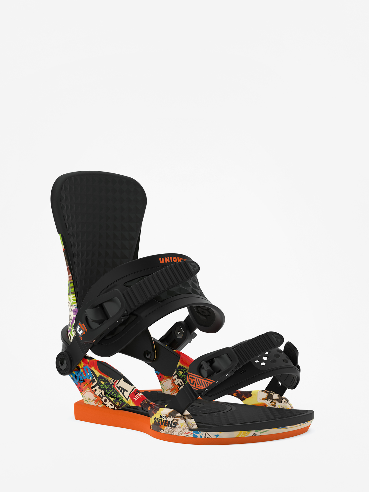 Męskie Wiązania snowboardowe Union Scott Stevens (topsheet)