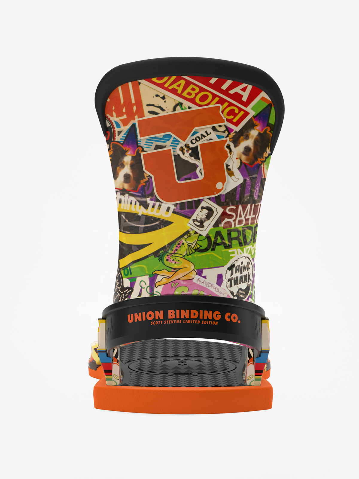 Męskie Wiązania snowboardowe Union Scott Stevens (topsheet)