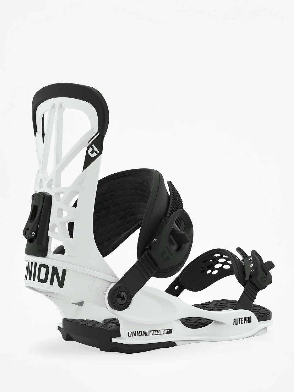 Męskie Wiązania snowboardowe Union Flite Pro (white)