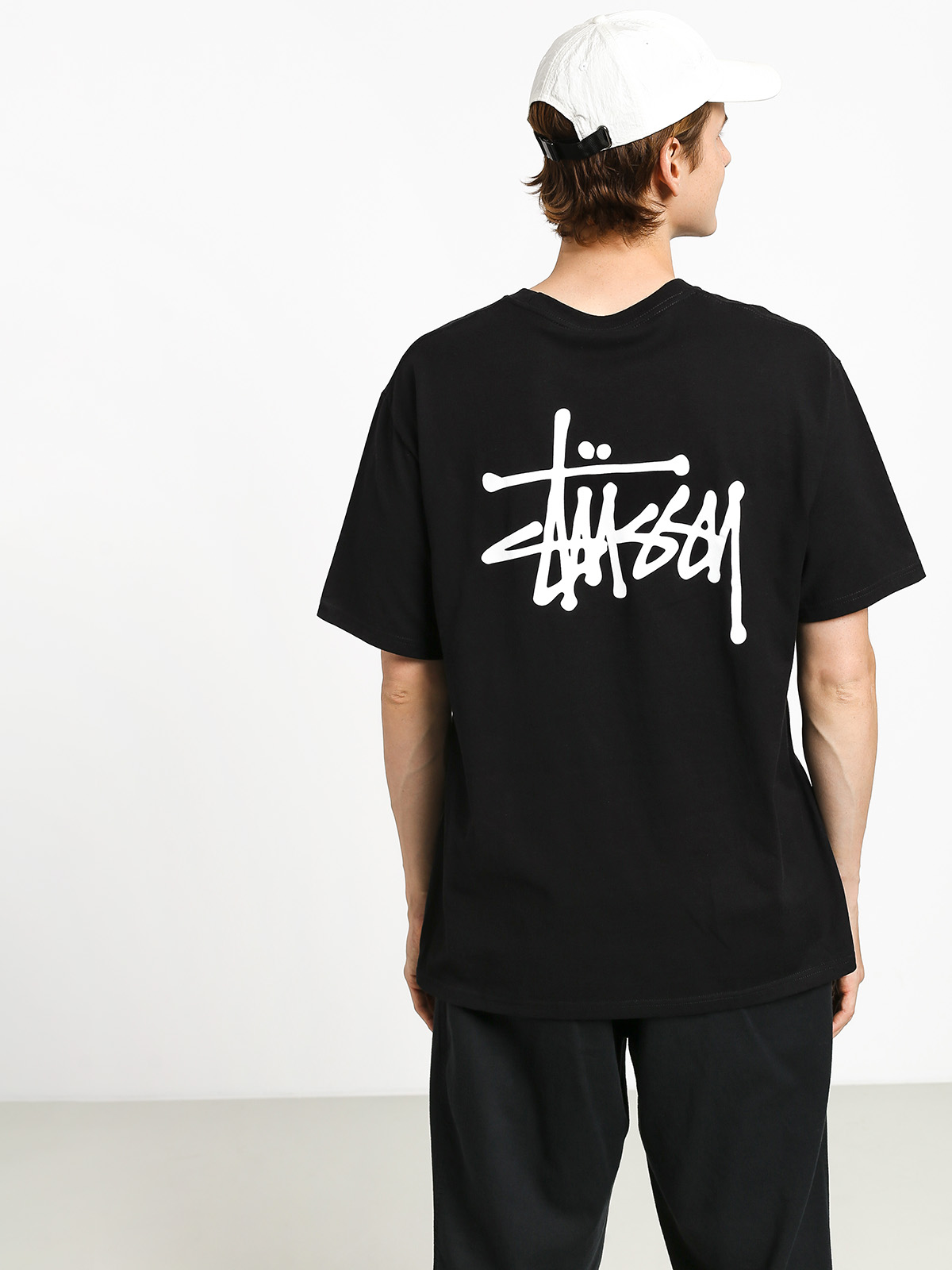 T-shirt Stussy Basic Stussy (black)