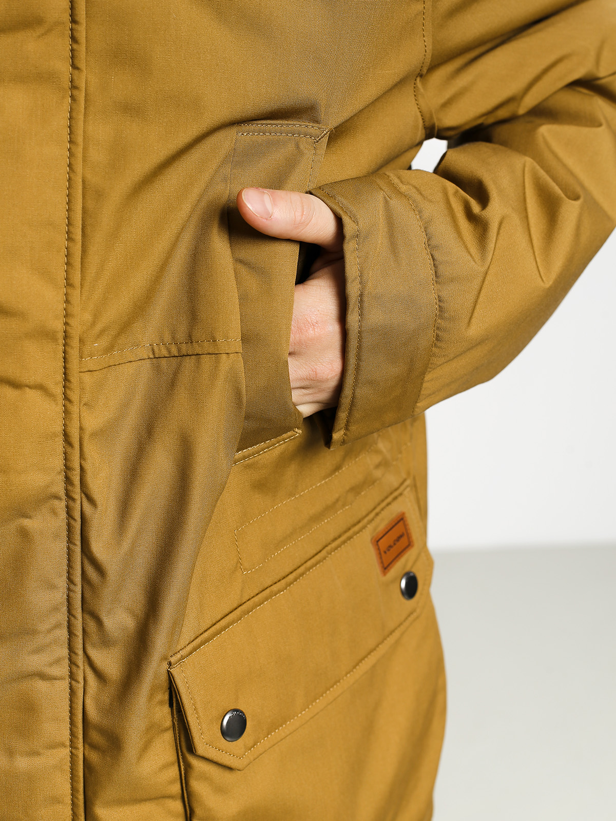 Kurtka Volcom Lidward 5K (dark khaki)