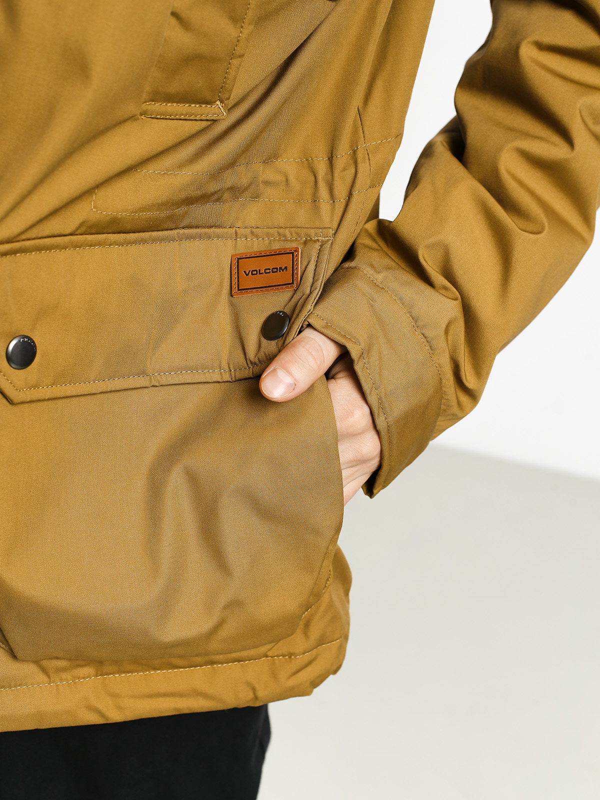 Kurtka Volcom Lidward 5K (dark khaki)