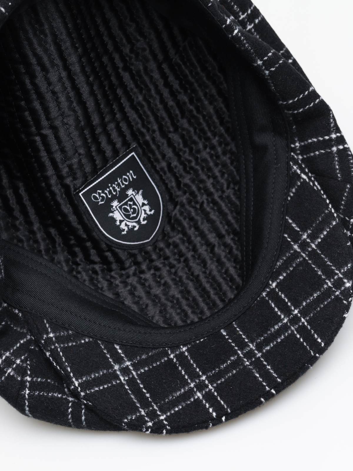 Kaszkiet Brixton Ollie ZD (black/bone)