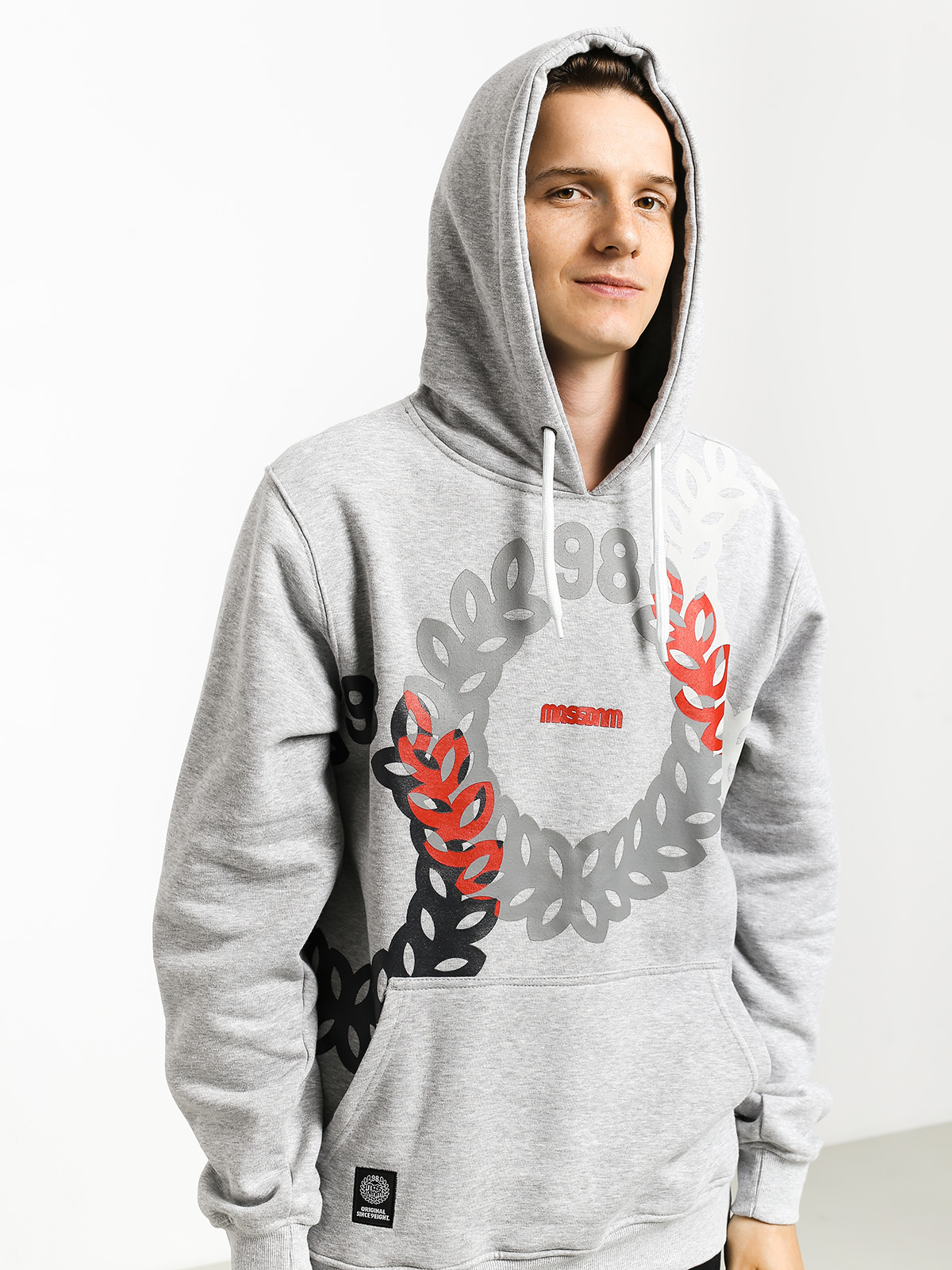 Bluza z kapturem MassDnm Jam HD (light heather grey)